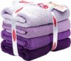 Набор полотенец Hobby Rainbow Lila 50x90 см 4шт Фиолетовый (8698499303751)