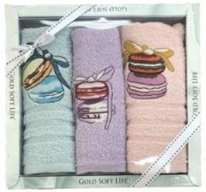 Набор кухонных полотенец Gold Soft Life Макарун 30х50 3 шт (ts-6001774)