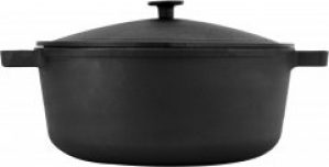 Кастрюля Brizoll чугунная с крышкой 6 л (P-6L-1)