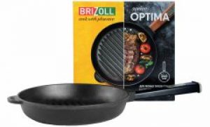 Сковорода-гриль Brizoll Optima-Black ручкою 240х40 мм (O2440G-P1)