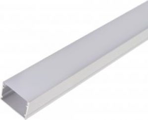 Профиль алюминиевый для светодиодной ленты Brille BY-067 2 м (33-583)