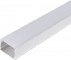 Профиль алюминиевый для светодиодной ленты Brille BY-067 1 м (33-582)