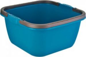 Таз Stefanplast с ручками 13 л 35х35х18 см Бирюза (PR129S/1)
