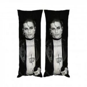 Подушка обнимашка дакимакура maneskin двухсторонняя 40х100см с съемной наволочкой (dak1278)