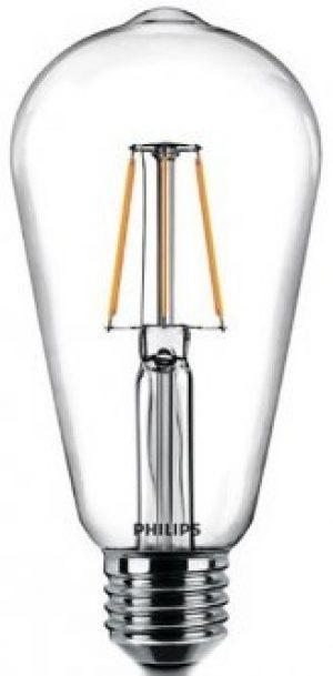 Светодиодная лампа Philips Filament LED Classic 4-40W ST64 E27 830 CL NDAPR (929001974908)