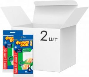 Упаковка пакетов-зипперов Фрекен БОК со струнным замком 1 л 2 пачки по 30 шт (14303016)