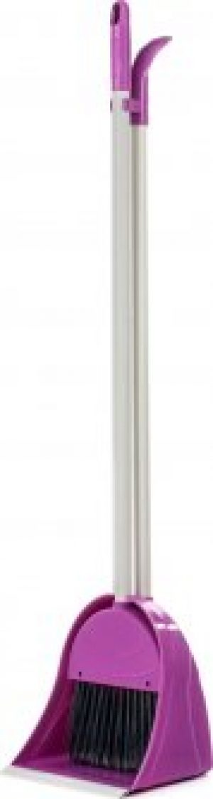 Совок со щеткой Максус-Плюс Ледарка 8007 Фиолет (6940920980072)