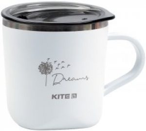 Термокружка Kite 260 мл Белая (K21-324-01)