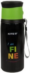 Термос Kite Fine 350 мл Черный (K21-305-01)