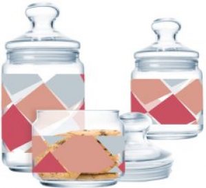 Набор банок Luminarc Club Carron Night 3 предмета (P0340)