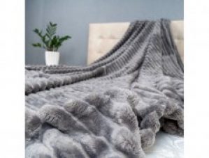 Плед Шарпей Colorful Home Светло-серый двоспальний 180х200 (LGray180200)