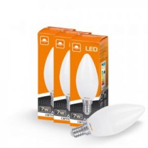 Набор светодиодных ламп ЕВРОСВЕТ 7W 4200к E14 (56869) 3 шт