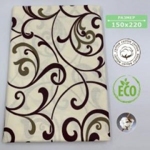 Пододеяльник Полуторный ткань Бязь Голд