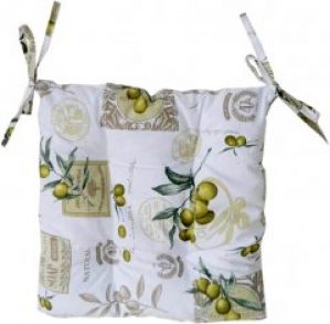 Подушка на стул Прованс Living Оливка 40х40 (4820175718410)