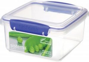 Емкость для хранения сыпучих продуктов Sistema Klip It Blue 1.2 л (1650)