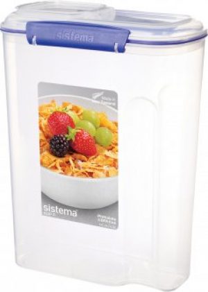 Емкость для хранения сыпучих продуктов Sistema Klip It Blue 4.2 л (1450)