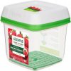 Емкость для хранения овощей и фруктов Sistema Freshworks Green 1.5 л (53110)