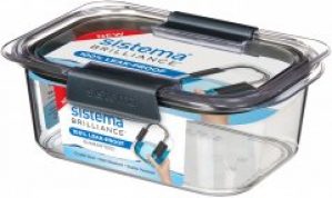 Емкость для хранения сыпучих продуктов Sistema Brilliance Black 920 мл (55110)