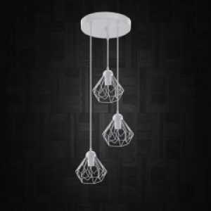 Подвесная люстра на 3-лампы LV SKRAB-3G E27 на круглой основе