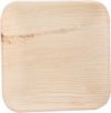 Тарелки квадратные NatureStar из пальмовых листьев 18х18 см 25 шт (0791732569704)