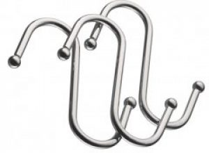 Набор крючков Lemax металлический хром 3 шт (LE 311 В)