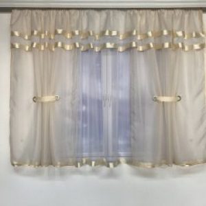 Занавеска ALBO 400x170 cm Кремовая (KU-144-26)