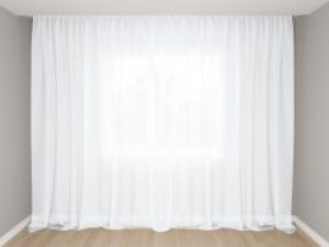 Тюль Декорин Супер-Вуаль премиум с утяжелителем 250х270 см 1 шт Белоснежный