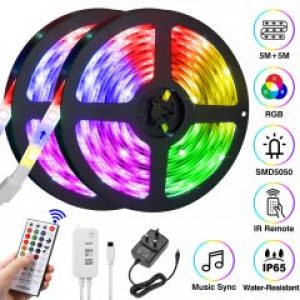 Комплект светодиодная лента LED 3528 RGB 5 м с пультом