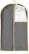 Стандартный чехол для одежды Мій Дім с прозрачной четвертиной 100 х 60 см Серый (CU6062)
