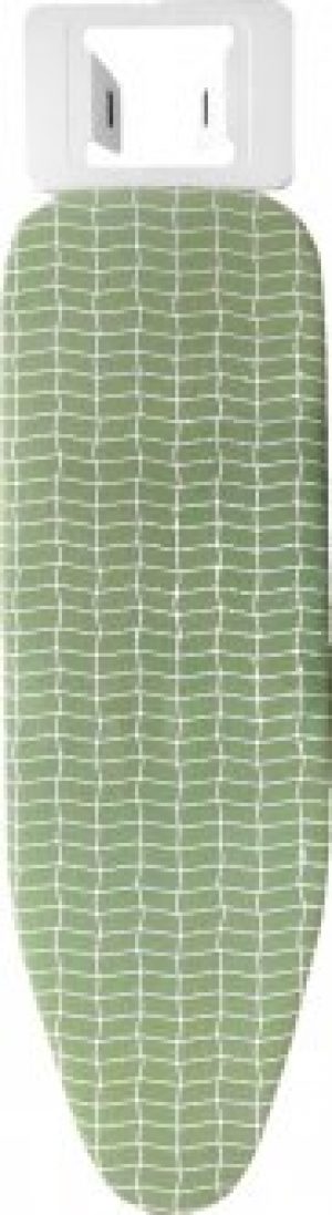 Чехол для гладильной доски Мой Дом 135 х 55 см Четырехугольники на зеленом (CU6042)