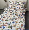 Комплект детское постельное белье полуторка Тиротекc Трактора
