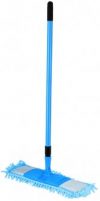 Швабра Ecofabric из микрофибры с ручкой телескоп 120 см Синяя EF-SalsaB