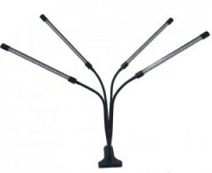 Фитолампа светодиодная для растений Plant Grow Light 7819 с таймером 40Вт черная