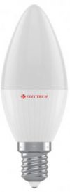Светодиодная лампа ELECTRUM С37 6W Е14 3000K Elegant PA LC-12 (А-LC-1007)