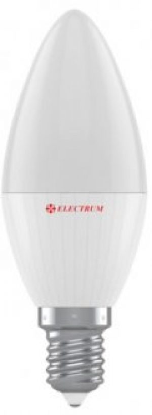 Светодиодная лампа ELECTRUM С37 6W Е14 3000K Elegant PA LC-12 (А-LC-1007)