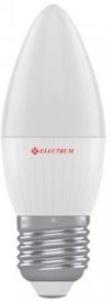 Светодиодная лампа ELECTRUM С37 6W Е27 4000K Elegant PA LC-12 (А-LC-0747)