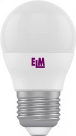 Светодиодная лампа ELM D45 4W E27 3000K PA10 (18-0084)