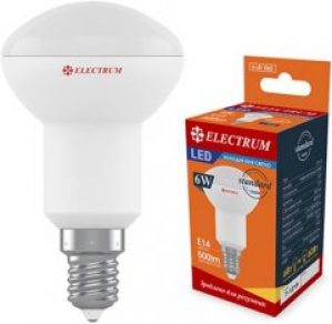 Светодиодная лампа ELECTRUM R50 6W Е14 4000К PA LR-16 (A-LR-1065)