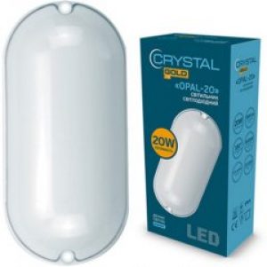 Светильник промышленный CRYSTAL GOLD OPAL 20W 6500 К IP54 (DNL-029)