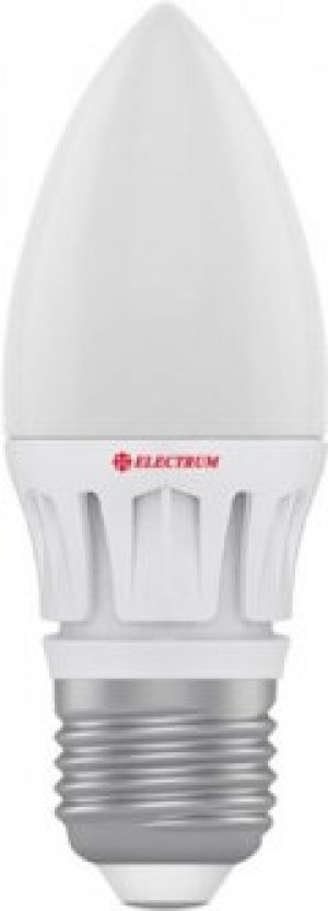 Светодиодная лампа ELECTRUM С37 7W E27 2700K AL LC-14 (A-LC-0483)