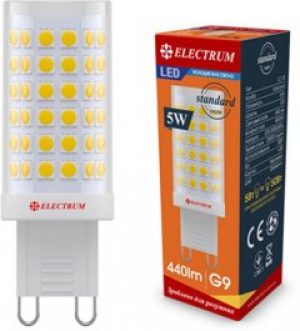 Светодиодная лампа ELECTRUM 5W G9 4000К Cer LC-15 (A-LC-1898)