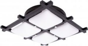 Люстра Altalusse INL-3092C-04 Chrome Dark wengue Е27 4x40 Вт