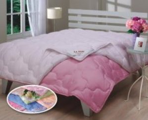 Одеяло Le Vele Зима-Лето Micro 195х215 см (розовое) турция