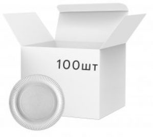 Упаковка тарелок PRO service бумажных круглых белых 18 см 2 х 50 шт (43116301)