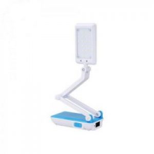 Настольная аккумуляторная лампа - трансформер TopWell 1018 Голубой