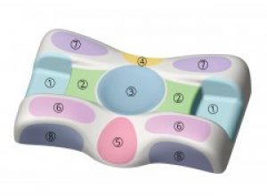 Подушка ортопедическая от морщин сна и утренней отечности Beauty Balance Memory Foam(10121) Шампань