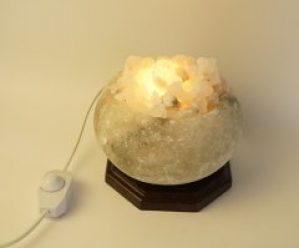 Соляной светильник ВАШЕ ЗДОРОВЬЕ настольная лампа ГРААЛЬ ЧАША 3