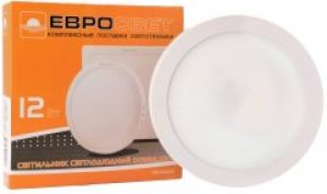 Потолочный светильник ЕВРОСВЕТ 12 Вт 4200 К LED-SR-170-12 (39182)