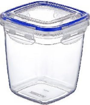 Контейнер пищевой Dunya Plastik глубокий квадратный с крышкой пластиковый воздухонепроницаемый 575 мл (30321)