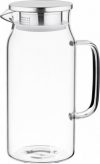 Кувшин с крышкой Ardesto Боросиликатное стекло + нержавеющая сталь 1200 мл (AR2612PG)
